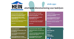 Desktop Screenshot of hein.nl