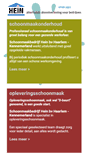 Mobile Screenshot of hein.nl