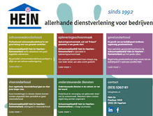 Tablet Screenshot of hein.nl